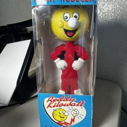 Reddy Kilowatt - Vintage FUNKO Wacky Wobbler Collectible Bobble Head 