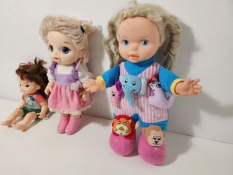 3pcs Barbie Dolls Lot