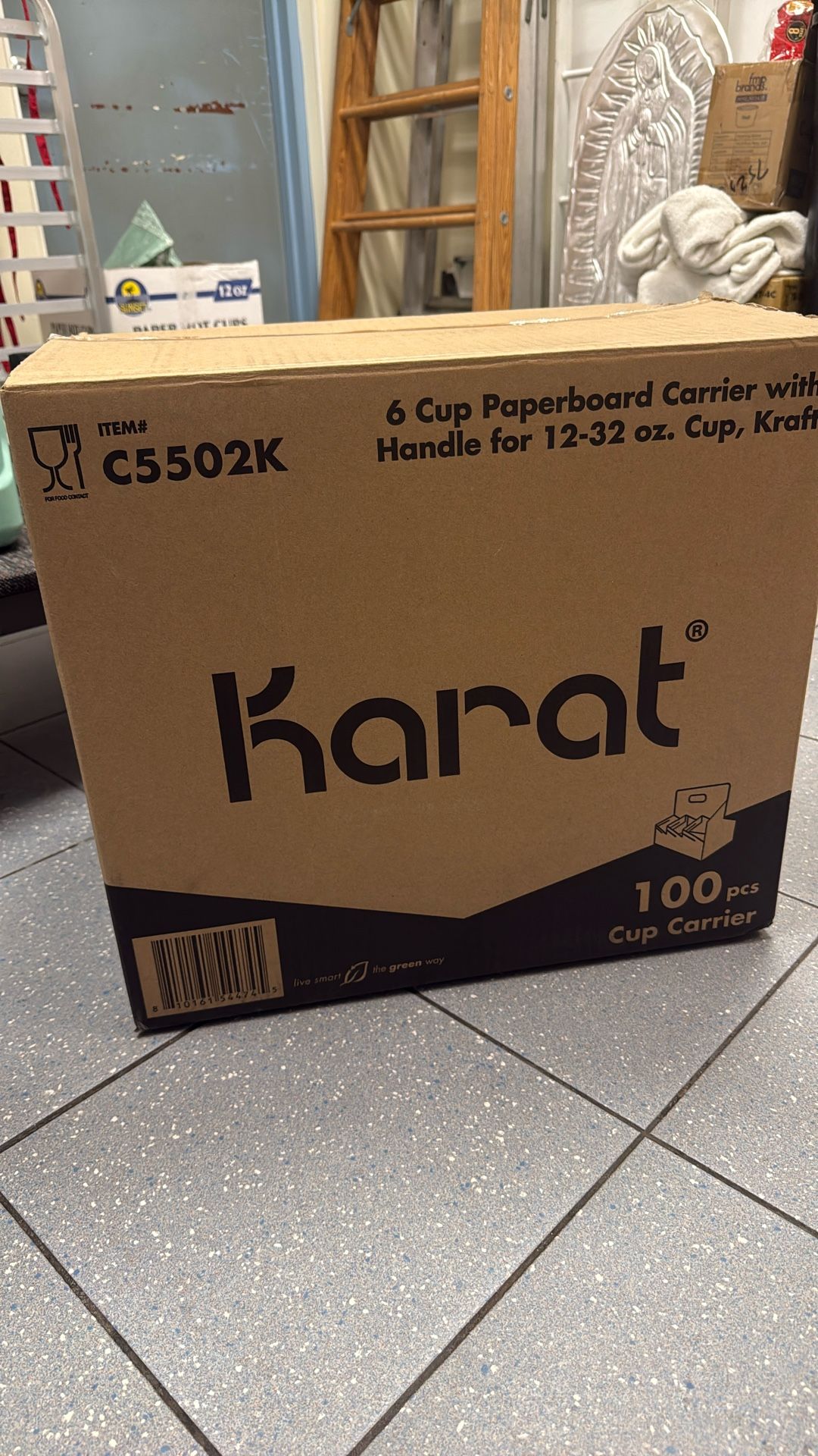 Cup Carrier For 6 Cups