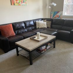 Leather Sectional Sofa