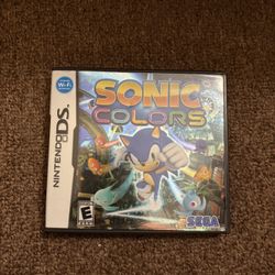 Sonic Colors Nintendo DS game