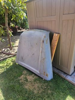 Chevy truck hood