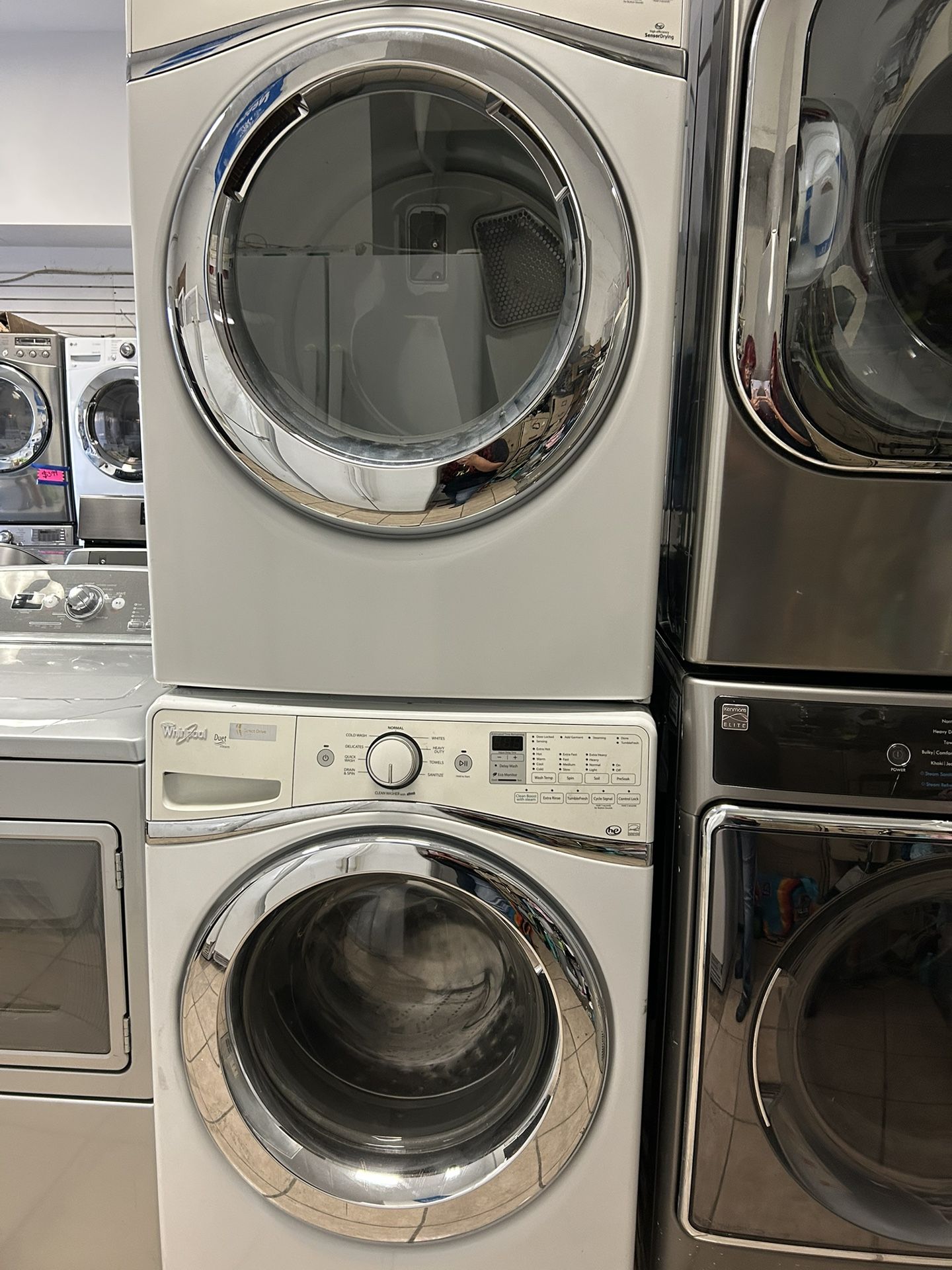 Whirlpool Washer+Dryer (delivery+install Available)