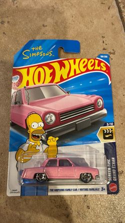 Hot Wheels Screen Time series The Simpsons Family Car