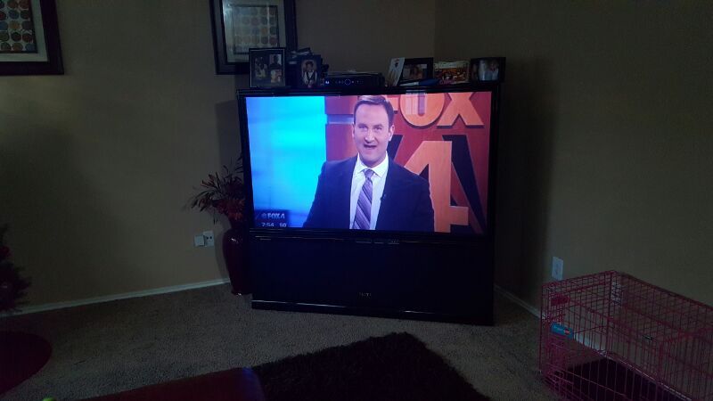 Pioneer 55" tv floor model