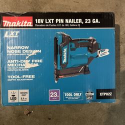 Makita 18V LXT Lithium-Ion 23-Gauge Cordless Pin Nailer (Tool-Only