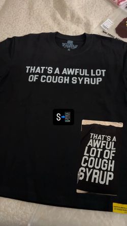cough syrup shirt