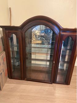 Wood China Cabinet