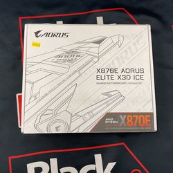 X870E AORUS ELITE X3D ICE (gaming motherboard)