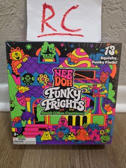 Schylling NEEDOH Funky Frights Squish-O-Ween Countdown box