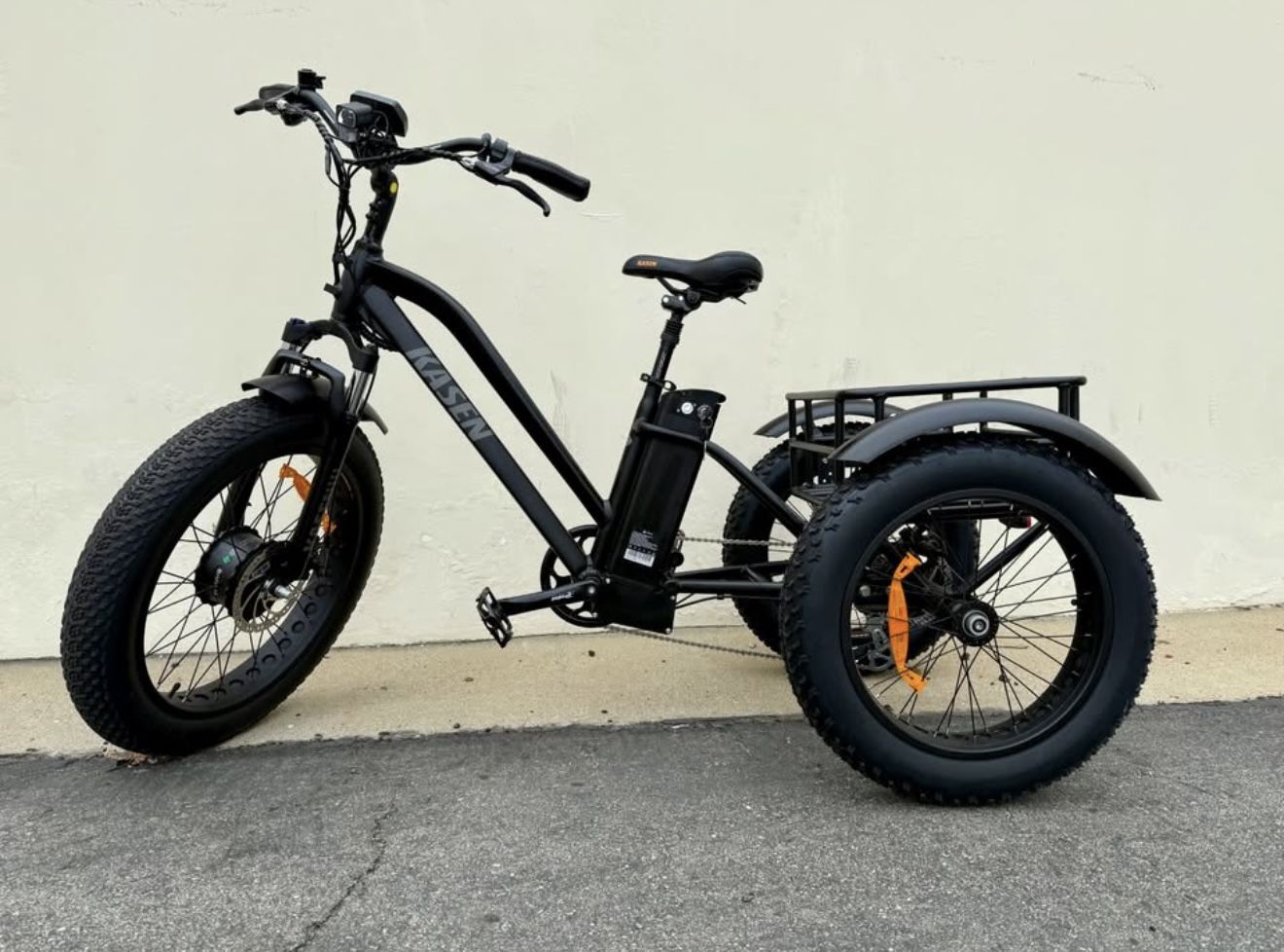 🔥 Kasen Electric 3-Wheel Trike – Fat Tire E-Bike 🚲 (Black, White, Blue, Red) - $900 (MSRP $2,699)