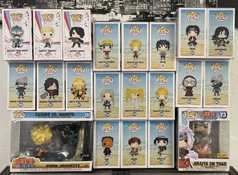 Naruto Funko Pop Lot