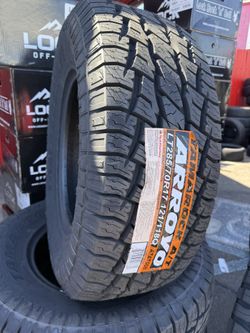 🚨‼️vendo Set De Llantas Lt 285 70 17 Arroyo Tires Allterain 