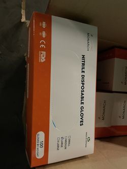 Monarch Nitrile Disposible Gloves Pallet