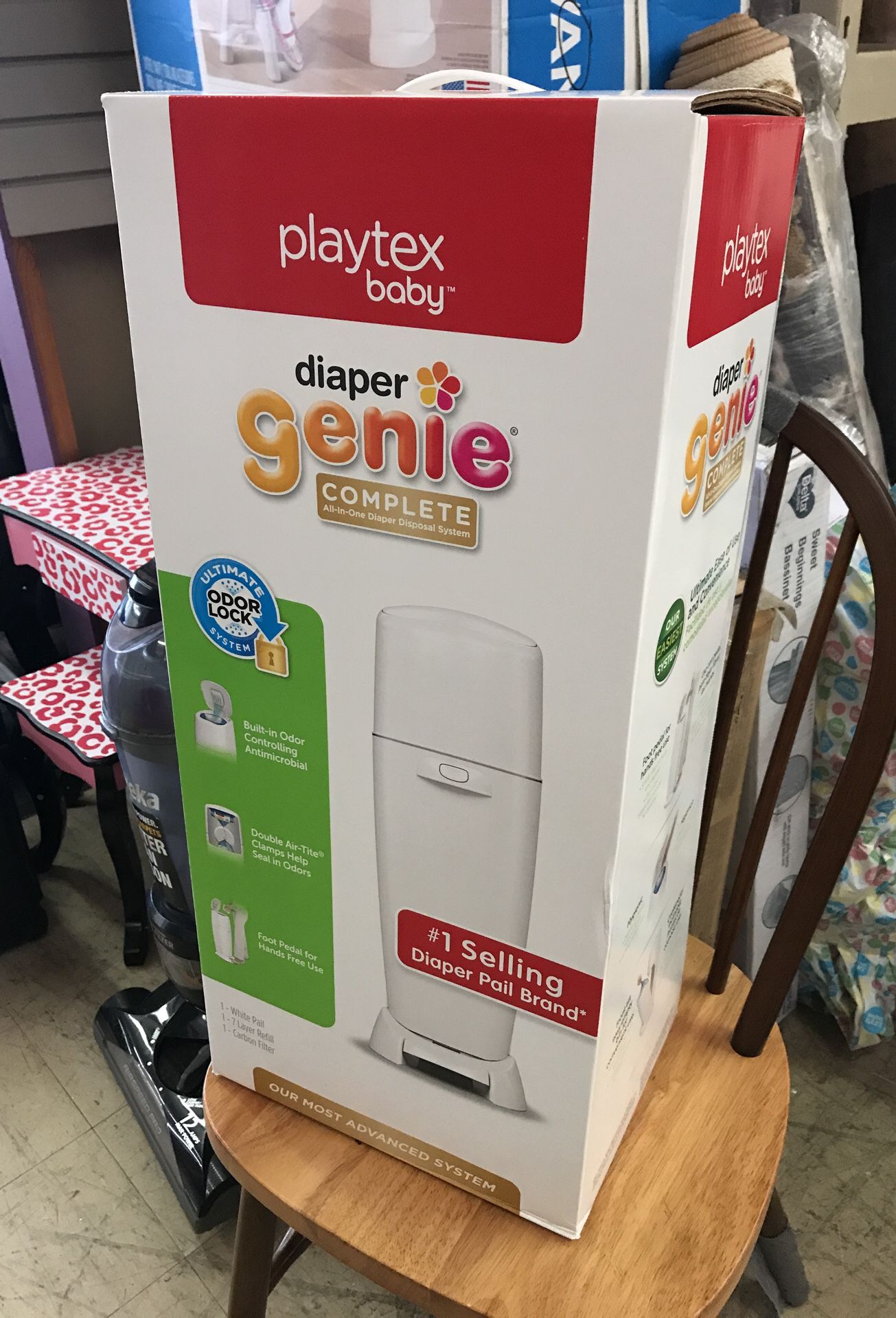 New Playtex baby diaper genie