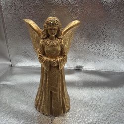 Angel Floating Glass Vase Gold Bombay Company Christmas Holiday Religious
