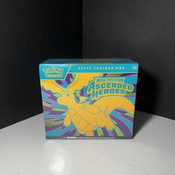 Pokemon Mega Evolution Ascended Heroes Elite Trainer Box ETB