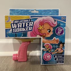 NEW IN PACKAGE Mermaid Inflatable Water Soakers (READ DESCRIPTION)