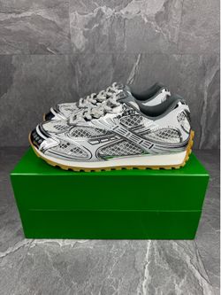 Bottega Veneta Orbit Silver Men Sneakers