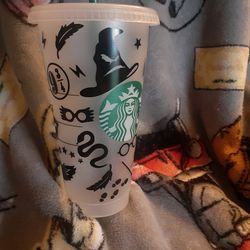 Custom Harry Potter Starbucks Cold Cup