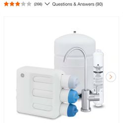 GE Under Sink 5 Stage Premium Reverse Osmosis Water Filtration System