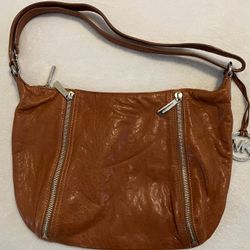 Brown Leather Michael Kors Purse Handbag