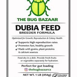 Premium Dubia Feed- Fresh Small Batch