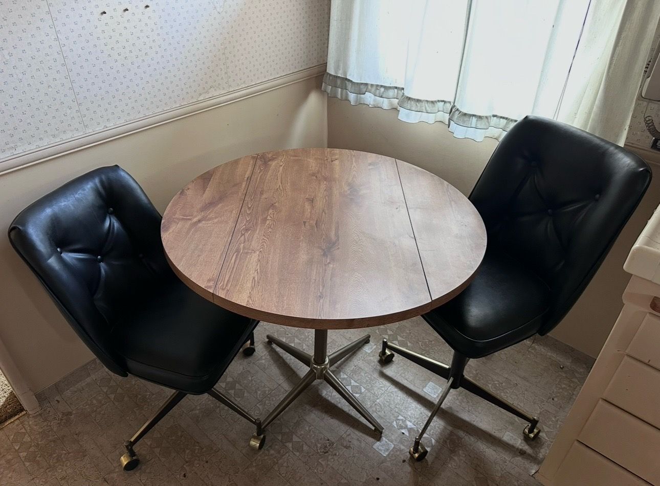Table and chairs