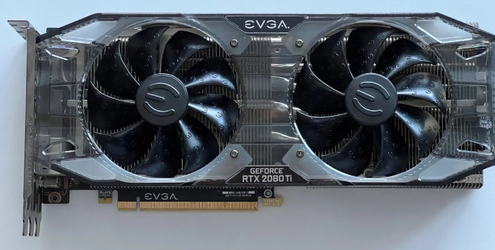 Nvidia EVGA RTX 2080 Ti 2080Ti Black 11GB GPU Video Graphics Card