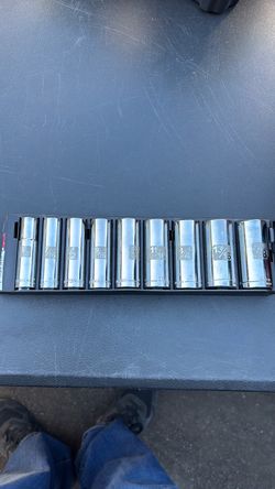 Craftsman Deep Socket Set 3/8 to 7/8