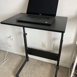 Small Standing Desk With Wheels Black