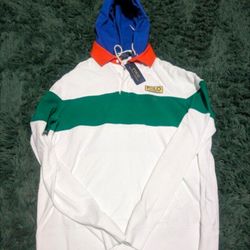 Polo Classic-Fit Jersey Hooded Rugby 