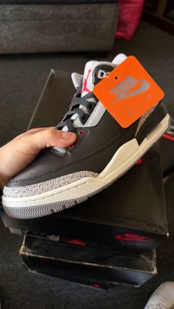Jordan 3 black cement