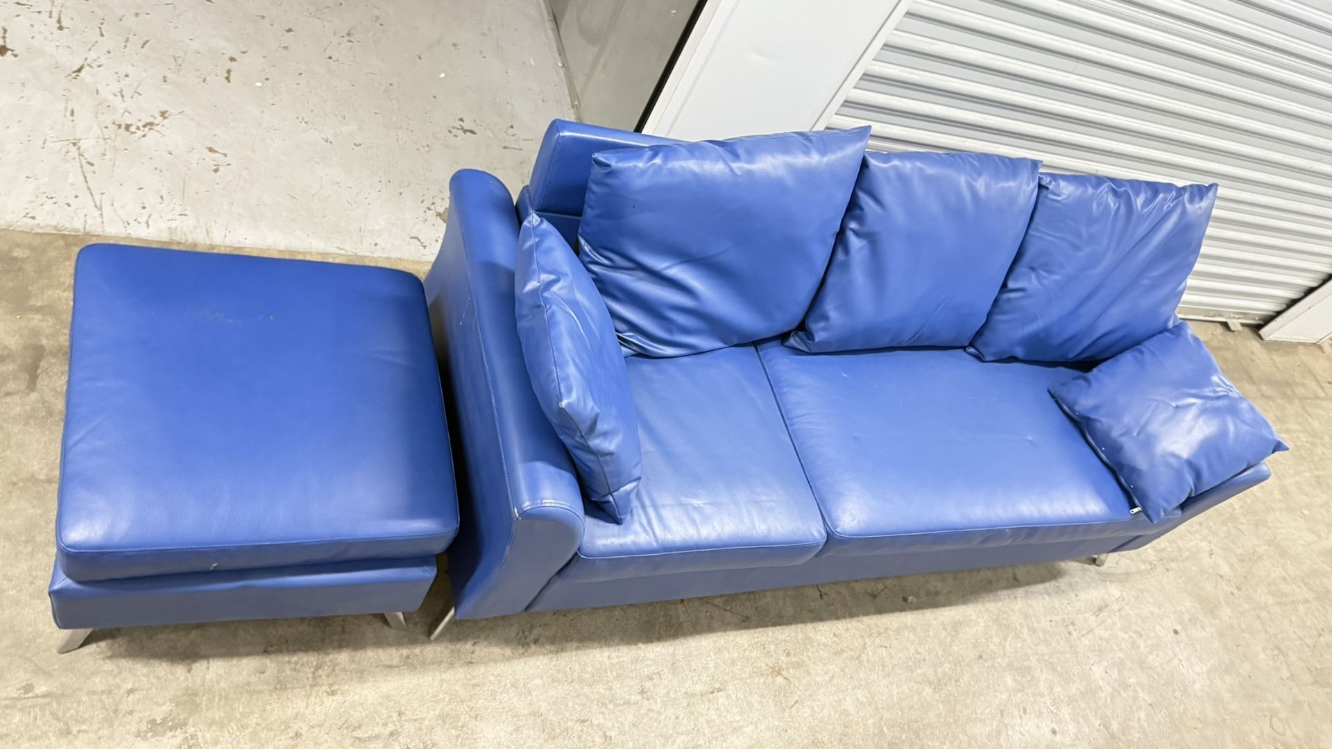 IKEA FRIHETEN Sofa with ottoman
