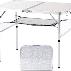 Aluminum Camp Table Foldable