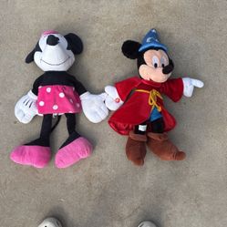 Mikey And Wizard Mickey