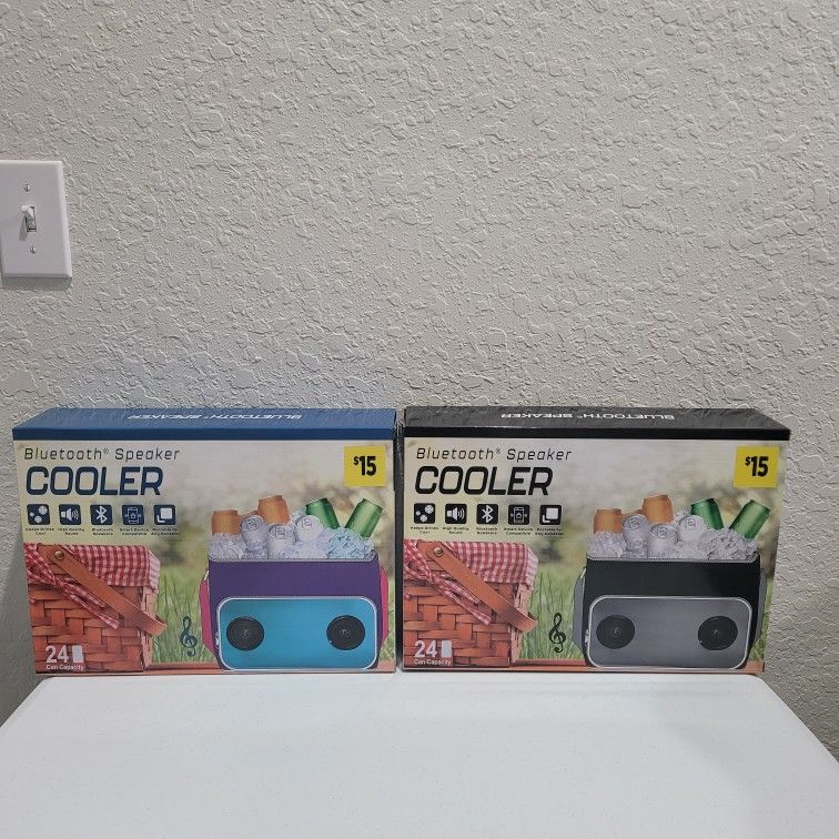 Bluetooth Speaker 24 Can Cooler Bag