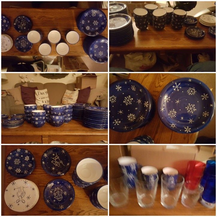Snowflake Dishes