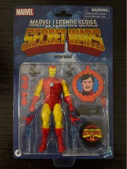 Secret Wars Marvel Legends Iron Man Action Figure