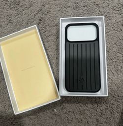 RIMOWA Black Case Phone Case Cover iPhone 17 pro max🚀