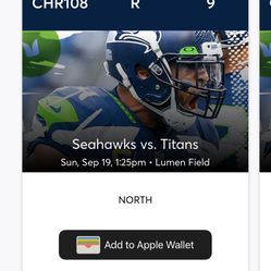 Seahawks Vs. Tennessee Titans