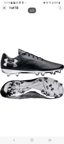 Under Armour Magnetico Soccer Cleats Black New