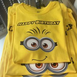 Minions Birthday T Shirts
