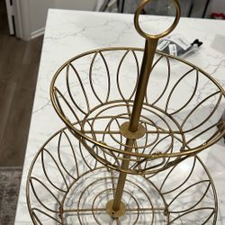 Two tiered Fruit Basket