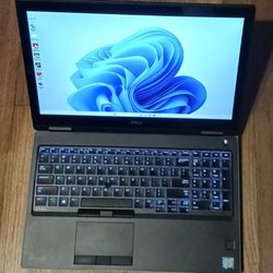 Dell Precision 16" Touchscreen Intel Core i9-9880h 2.3/4.8GHz 8 Cores/16 Thread CPU 32GB RAM 1TB NVMe SSD Nvidia T1000 Graphics Windows 11 Pro OS