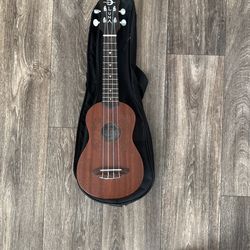 Luna Tattooed Concert Ukelele