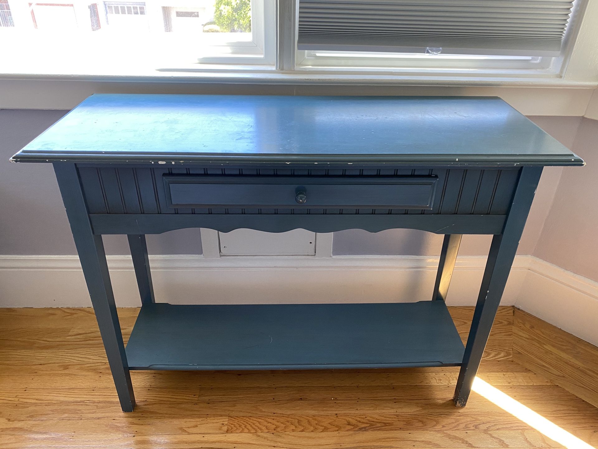 Wood Console Table