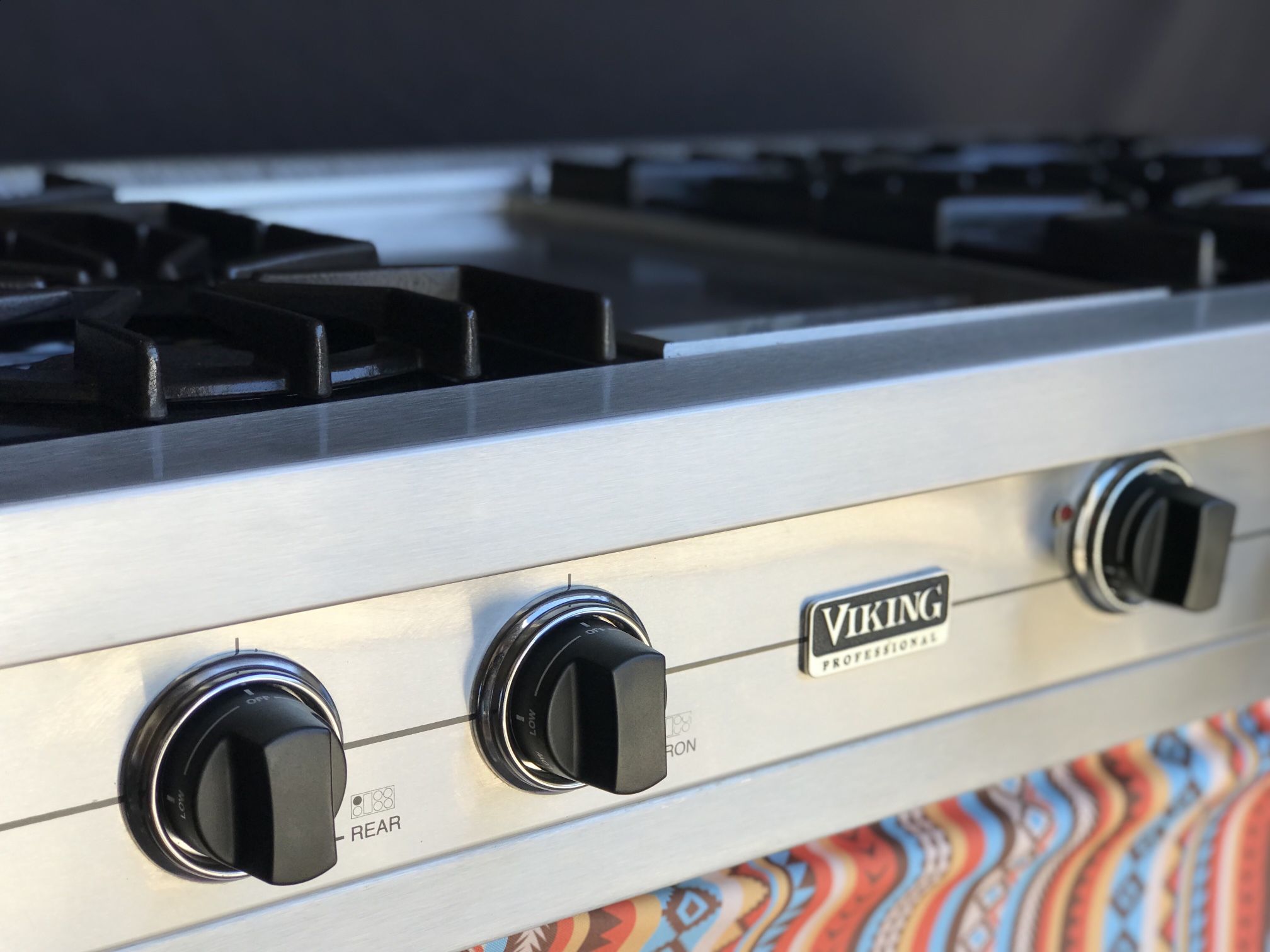 48" Viking Range Top, Gas, Stove, Griddle