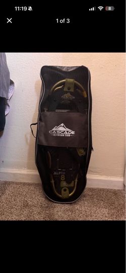 Cascade Mountain Tech Snowshoes with Carry Bag