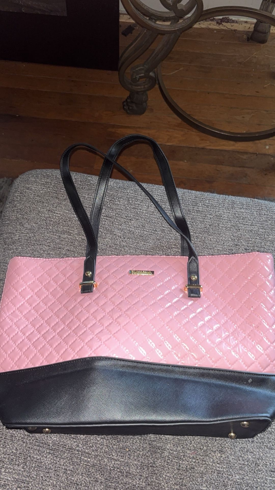 Pink N Black Purse